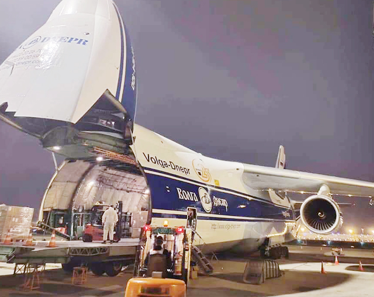 Cargo Air Chartering Transportation